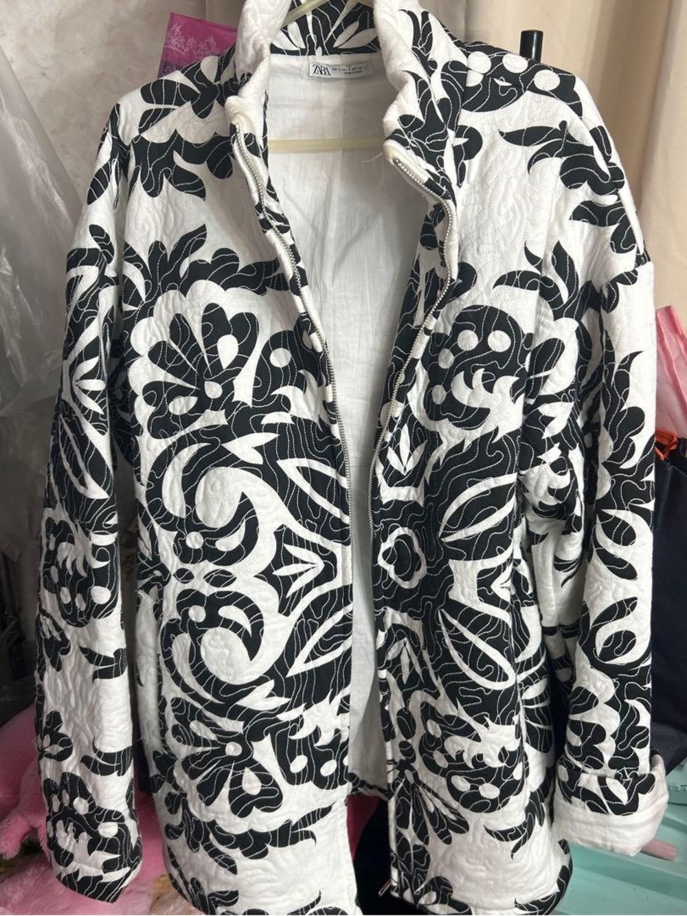 Size L | Zara | NWT Cotton Padded Coat